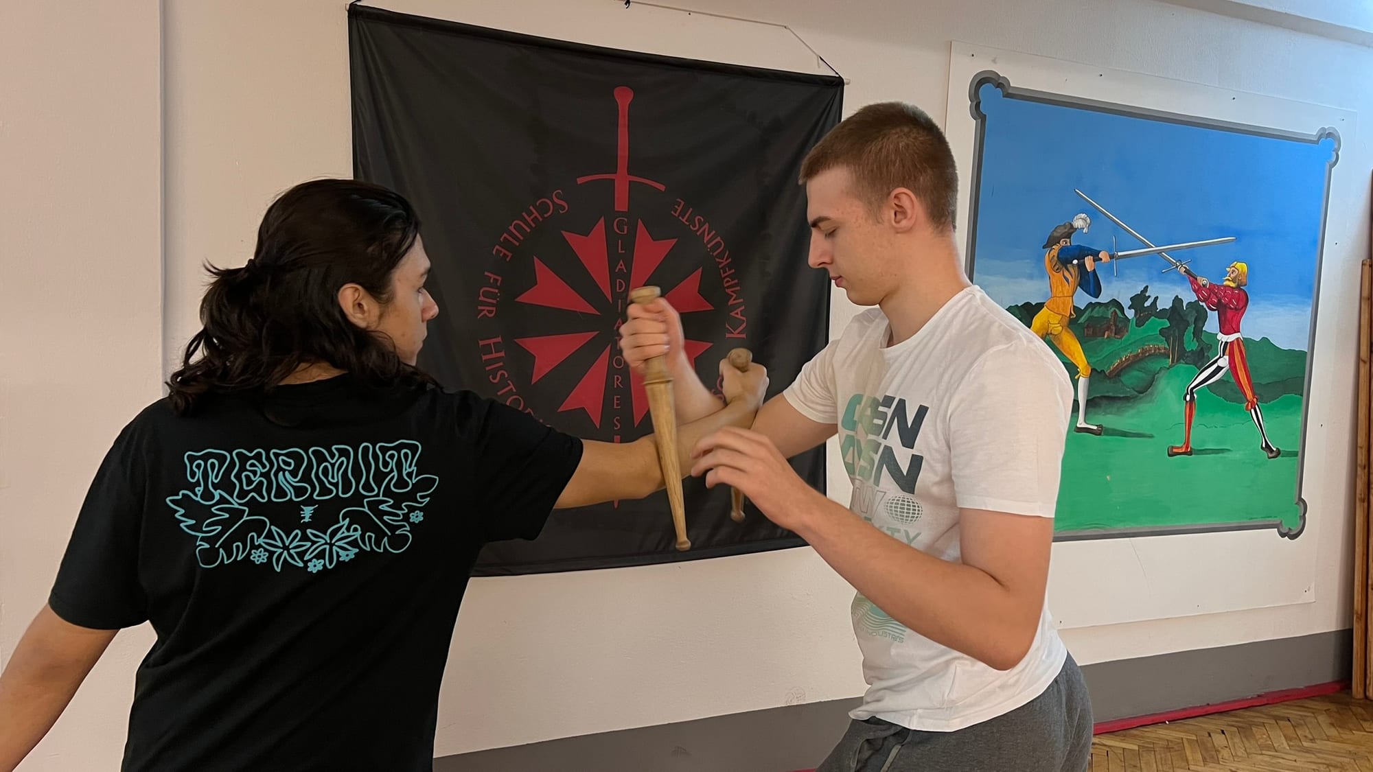 Dolcharbeit im Training